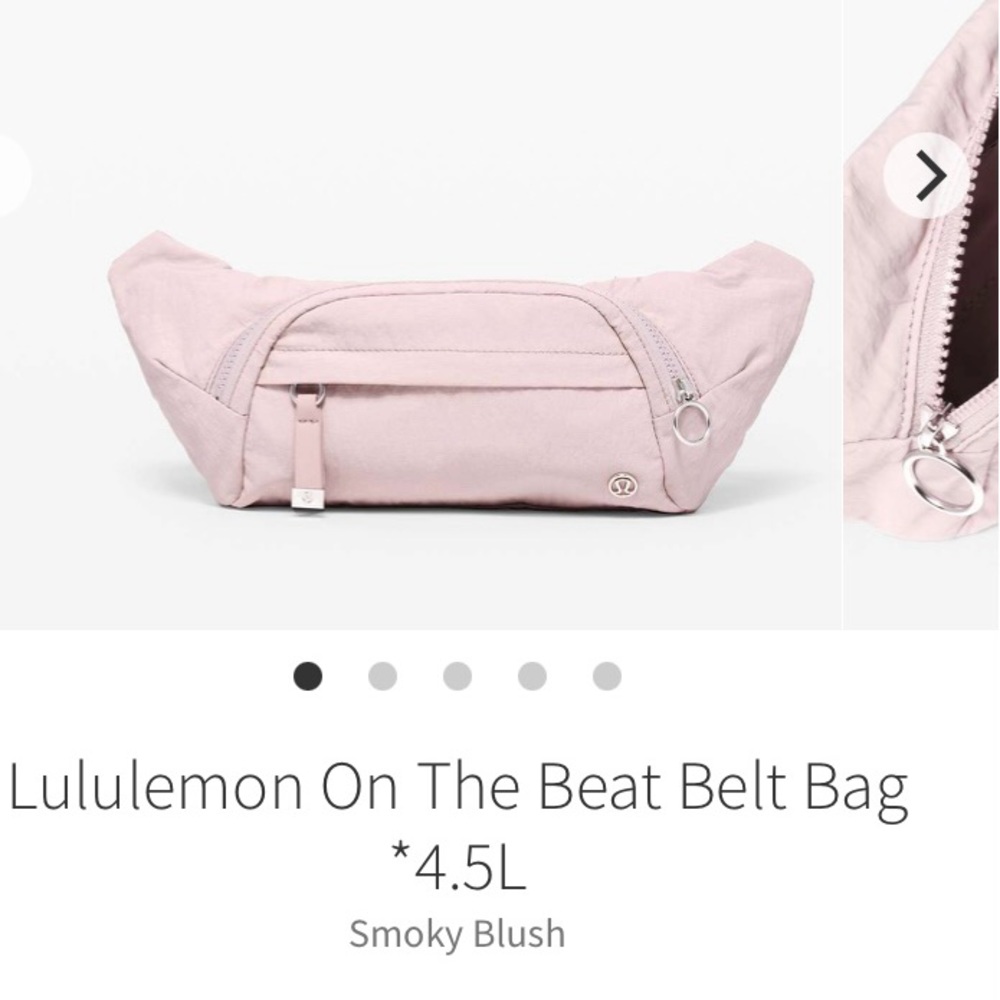 Lululemon On The Beat belt bag new.
